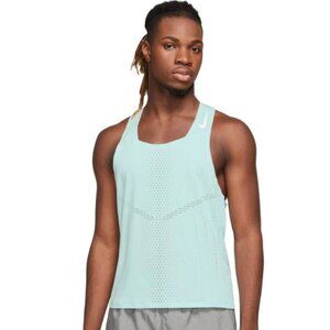 Nike ADV Aeroswift Dri-FIT Racing Singlet Slim Jade Ice DM4624-346 Men’s 2XL